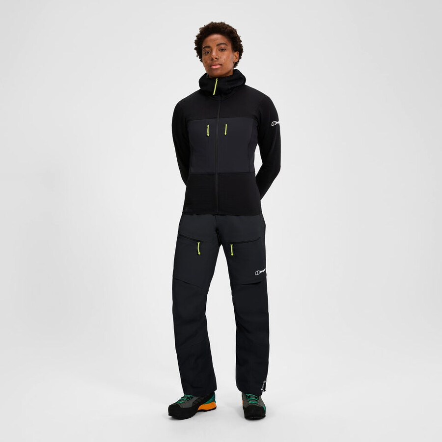 womens extrem vanguard gore-tex pant - black berghaus