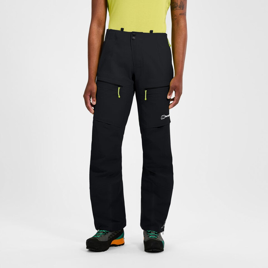 womens extrem vanguard gore-tex pant - black berghaus