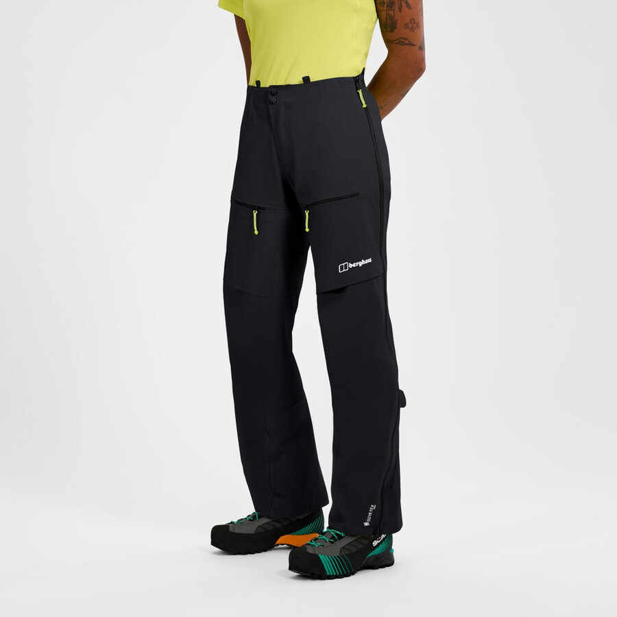 womens extrem vanguard gore-tex pant - black berghaus
