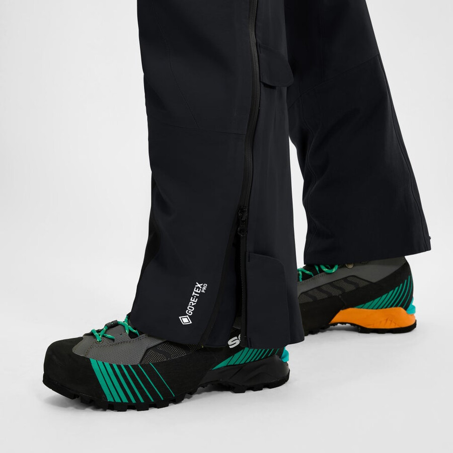 womens extrem vanguard gore-tex pant - black berghaus