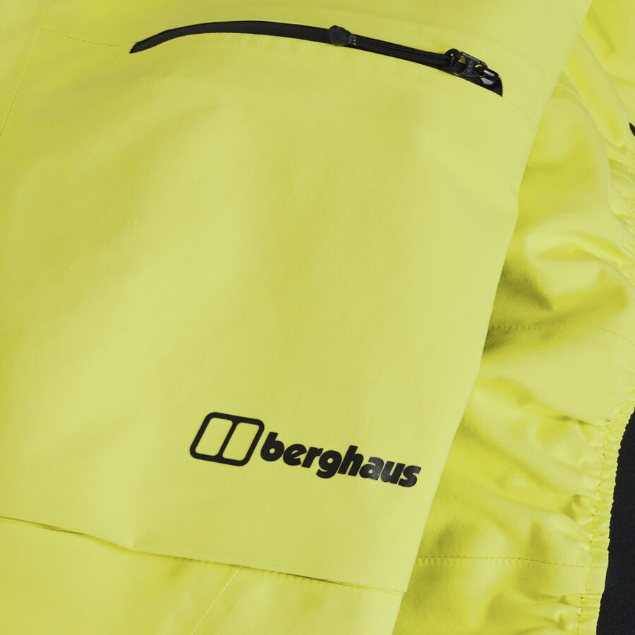 womens extrem vanguard gore-tex pant - yellow berghaus
