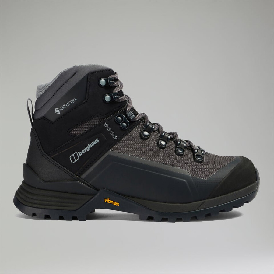 womens storm trek gore-tex boot - greyblack berghaus
