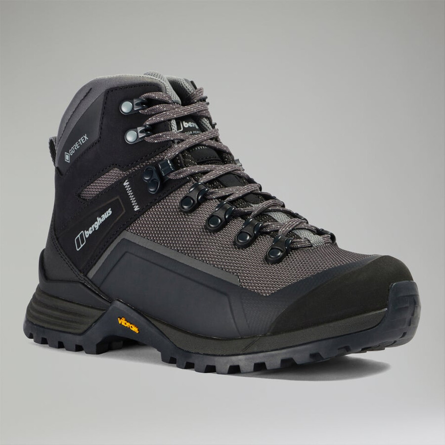 womens storm trek gore-tex boot - greyblack berghaus