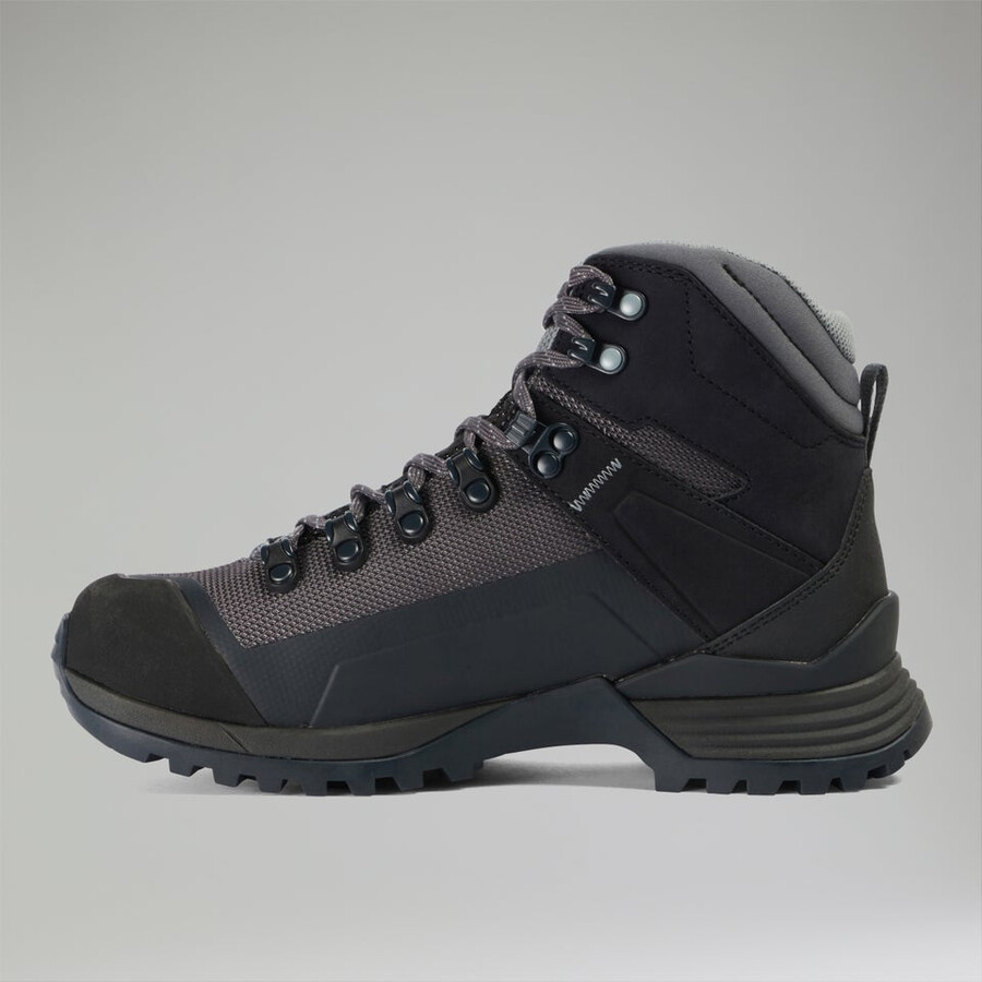 womens storm trek gore-tex boot - greyblack berghaus