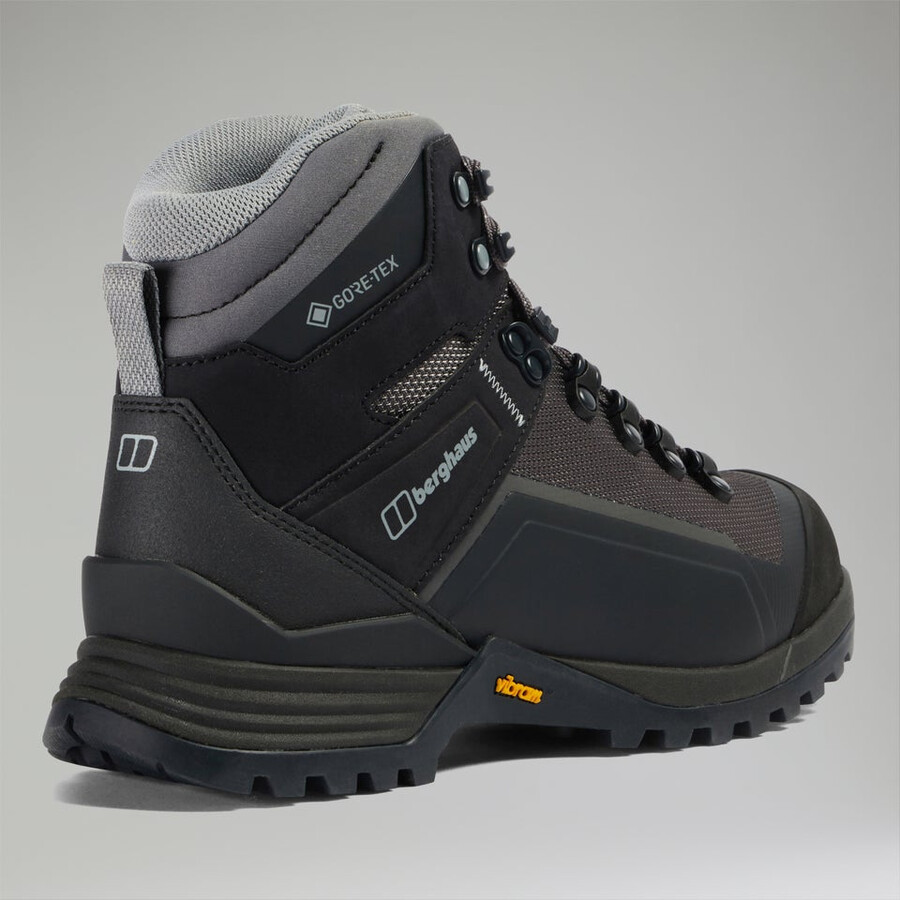 womens storm trek gore-tex boot - greyblack berghaus