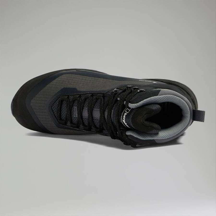 womens deception trail gore-tex boot - dark greyblack berghaus