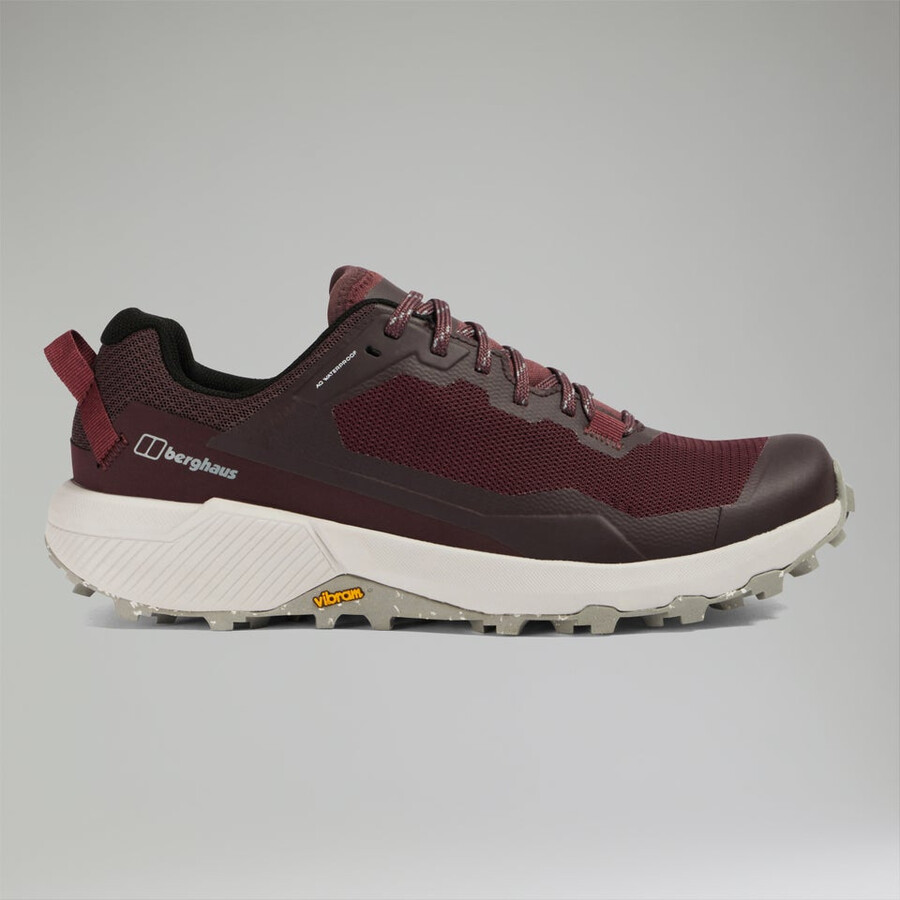 womens revolute active shoe - dark purpleblack berghaus
