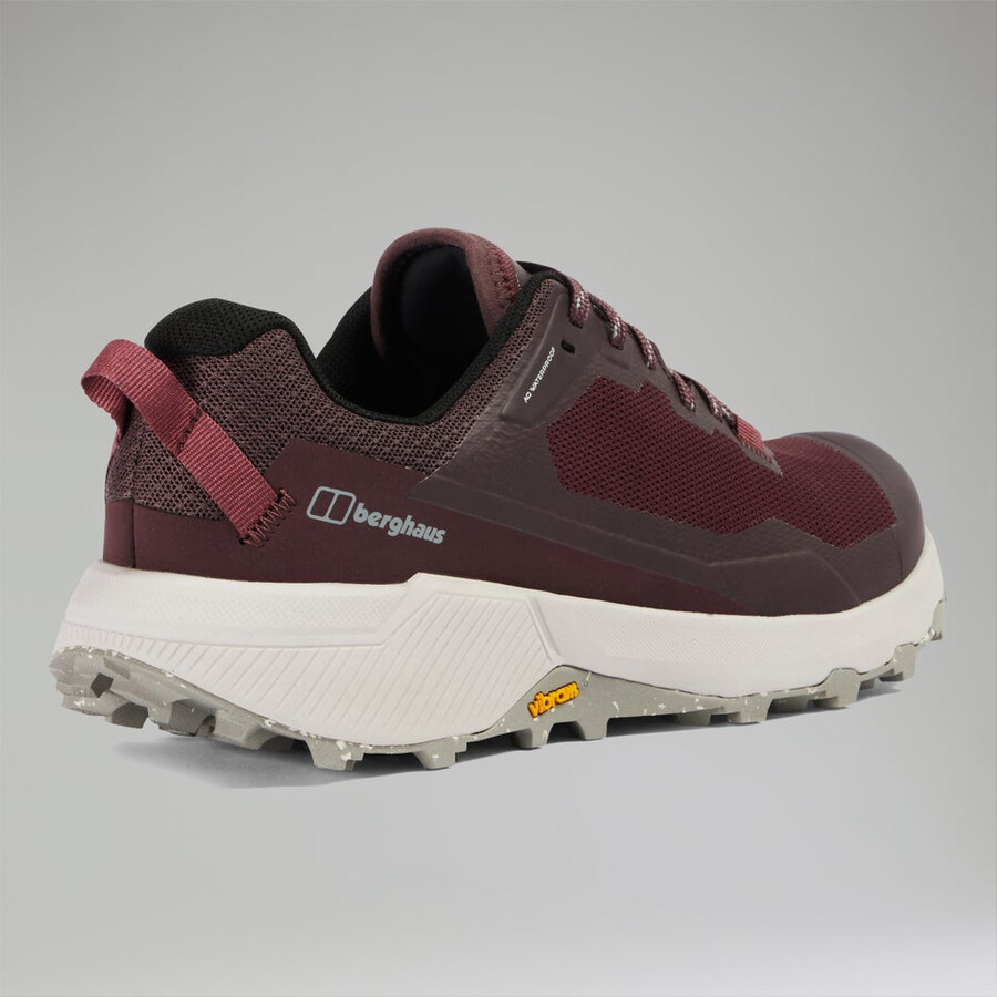 womens revolute active shoe - dark purpleblack berghaus