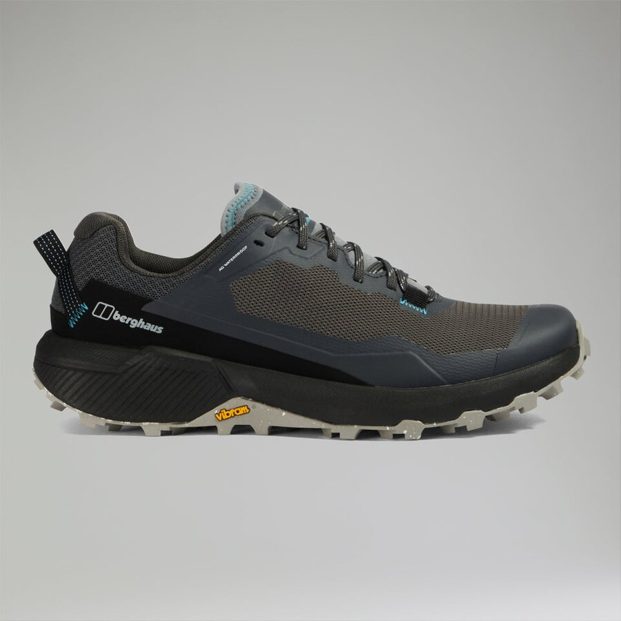 womens revolute active shoe - blackdark grey berghaus