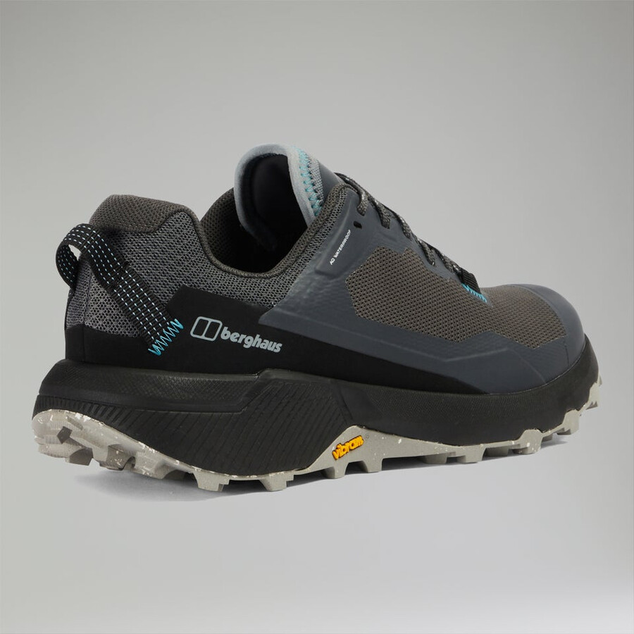 womens revolute active shoe - blackdark grey berghaus